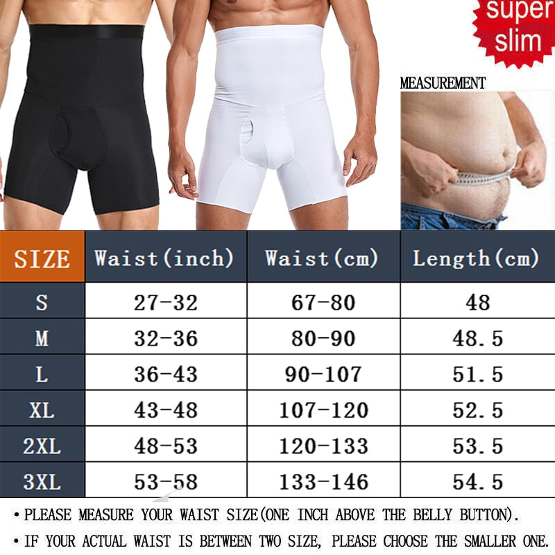 Herren Tummy Control Shorts Body Shaper